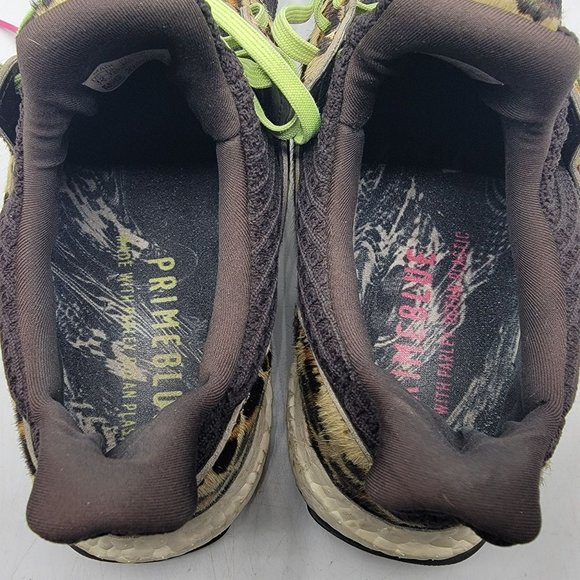 Adidas UltraBoost DNA Mens 12 Animal Pack Leopard Print Black Shoes FZ2731 - Picture 8 of 14